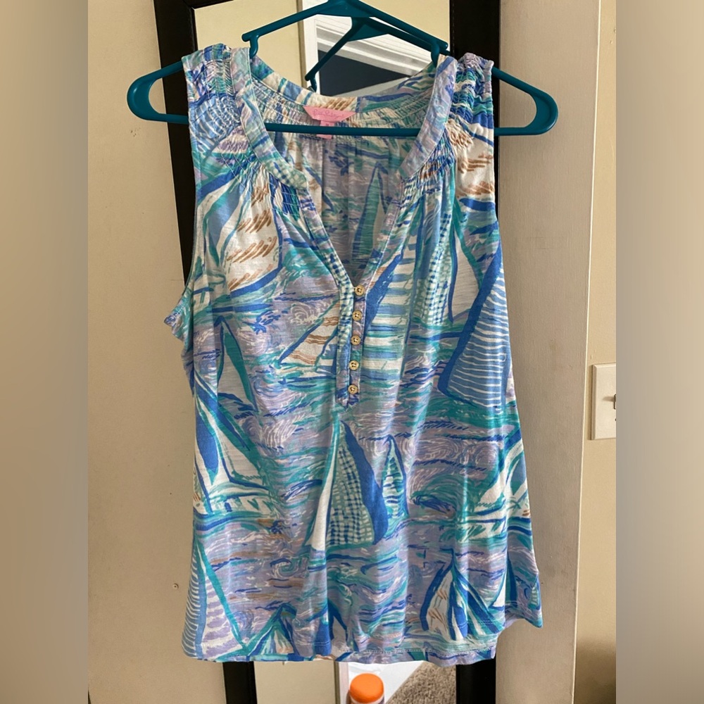 Lily Pulitzer Summer Tank Size Medium